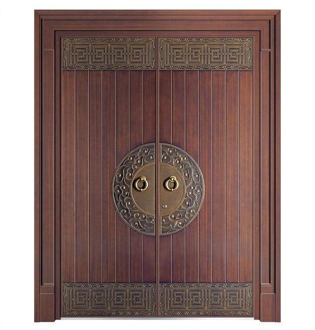 鑄鋁精雕門(mén)別墅大門(mén)